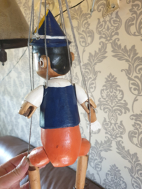 Houten marionet pinokkio pop