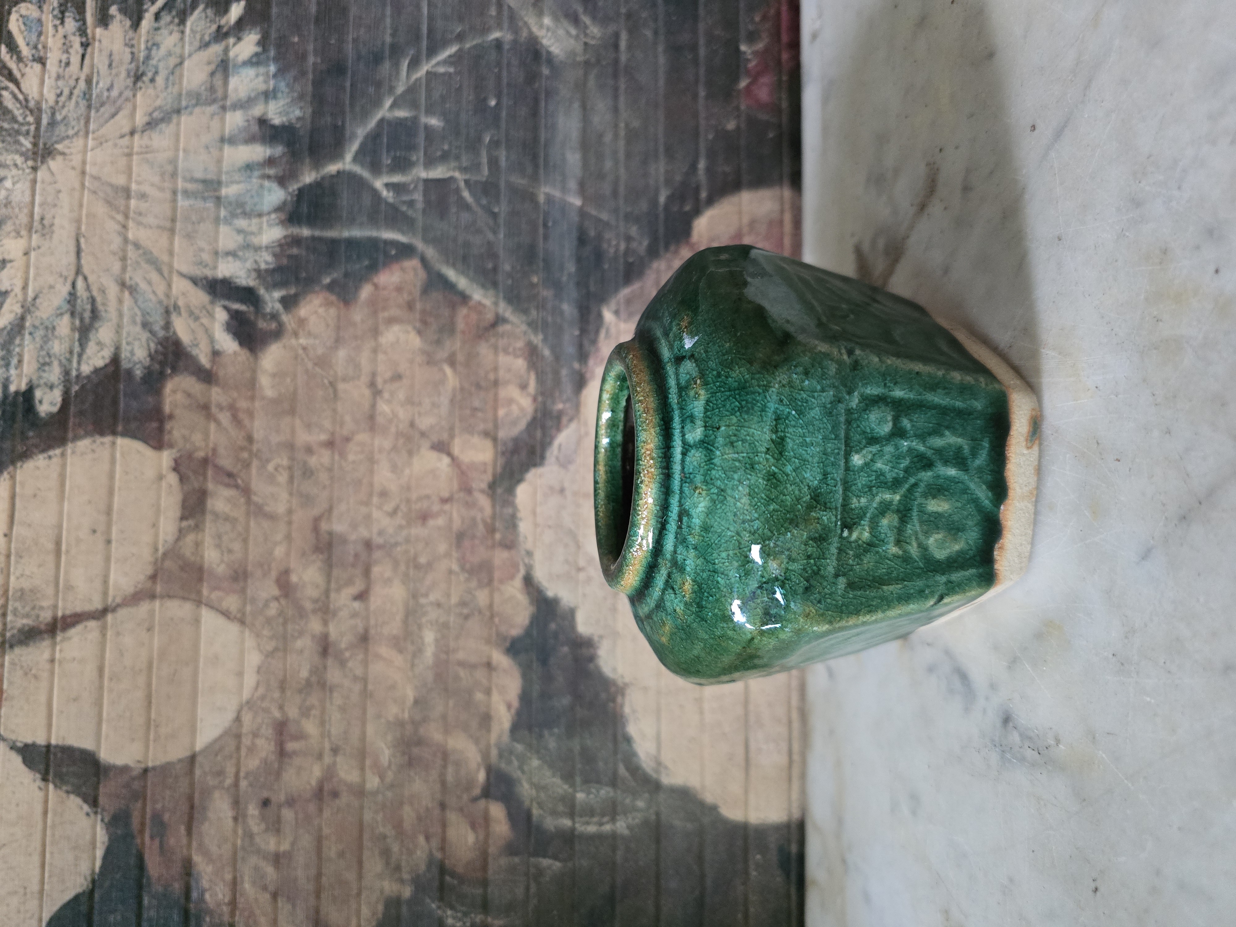 Groen gemberpotje