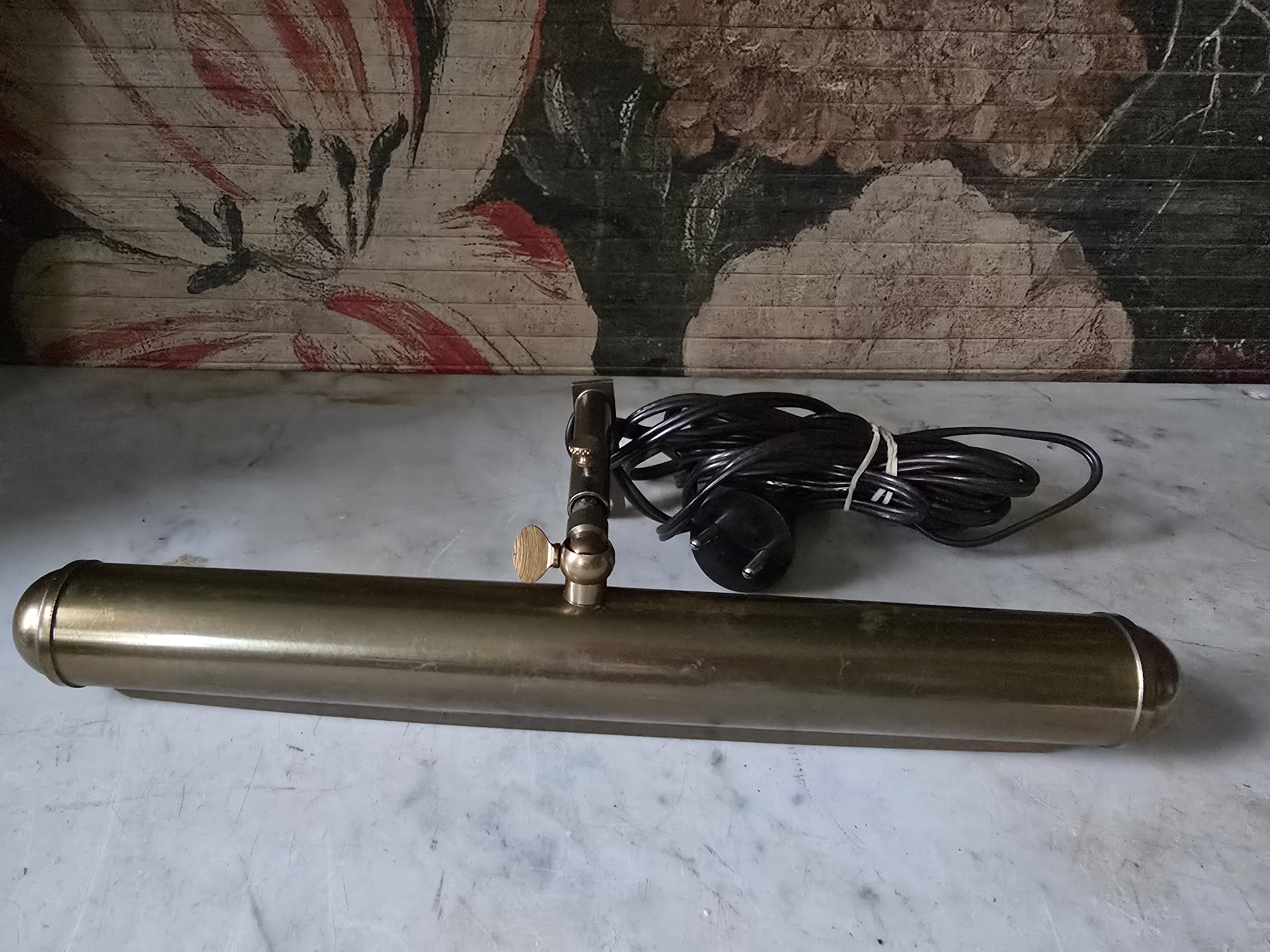 Koperen pianolamp schilderijlamp