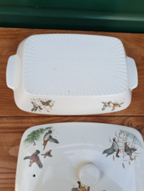 Schaal met deksel jacht servies villeroy&boch