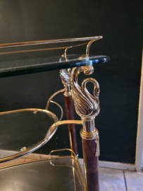 Hollywood regency serveerwagen trolley