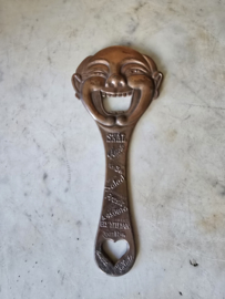 Koperen cheerio opener