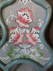 Brocante houten raamhor rozen nr51