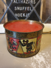 Oud blikken trommel drum voor kinderen