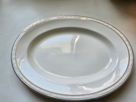 Creme serveerschaal