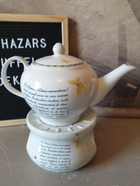 Theepot met theelichtje janneke brinkman botania de citroen
