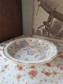 Beboterde schaal frans gien fleurs&papillon