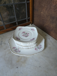 Gebakstel petrus regout&co bloemen