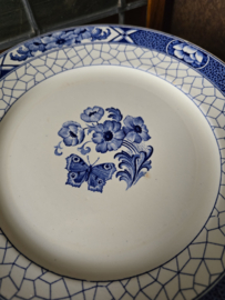 Dinerbord butterflij servies societe ceramique maestricht