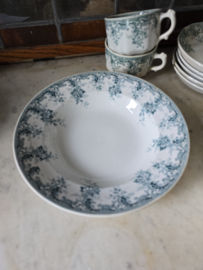 Lot antiek servies Andree societe ceramique maastricht