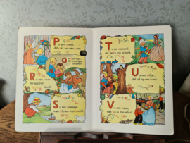 Oud kartonnen boek A is een Aapje Rie Cramer