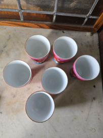 Mok rood oilily polkadot servies
