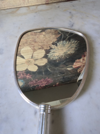 Oude brocante handspiegel