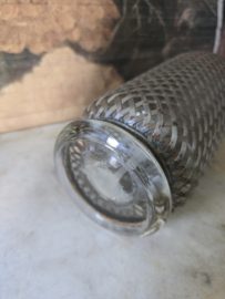 Oude glazen spuitfles sodafles sparklets