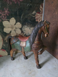 Antiek houten paard