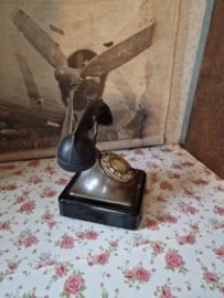Antiek koperen telefoon