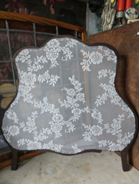 Oude houten raamhor bloemetjes nr51