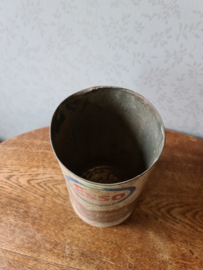 Oud doorleefd ESSO blik