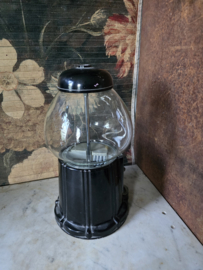 Kauwgomballen automaat zwart