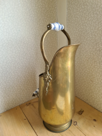 Antieke messing kolenkit