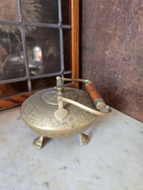 Oude messing theepot India