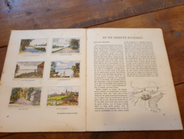 Plaatjesalbum zwerftochten door ons land zuid-holland