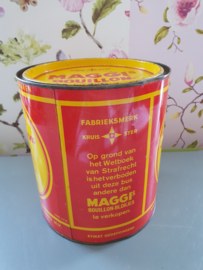 Oud maggi winkelblik