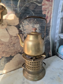 Messing theepotje met theelichtje