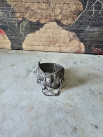 Verzilverde metalen Marokkaanse armband