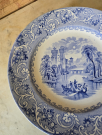 Antiek engels warmhoudbord Rhine