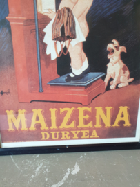 Reclame poster maïzena duryea in lijst