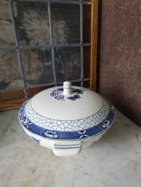 Dekschaal butterflij servies societe ceramique maestricht nr1