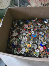 Verzameling antieke speldjes