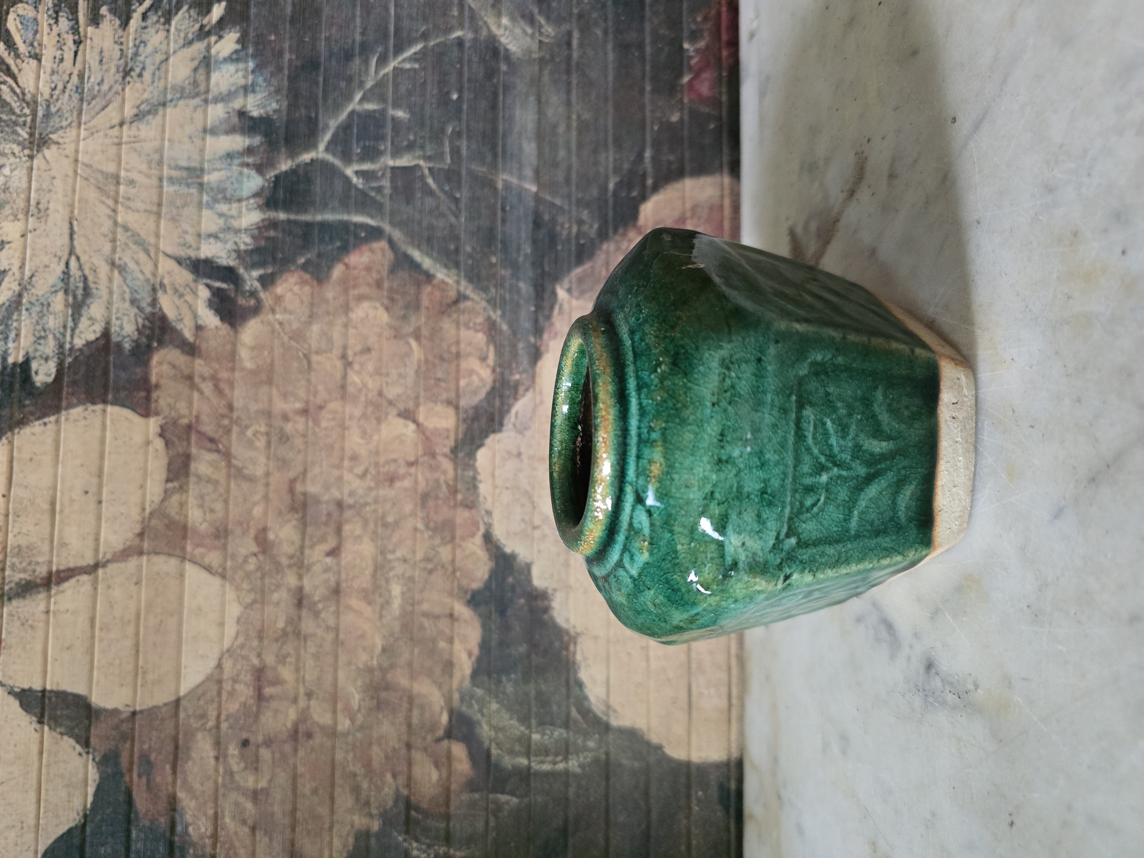 Groen gemberpotje