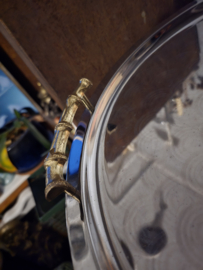 Rond metalen dienblad nr2