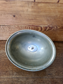 Antiek verzilverde cloche