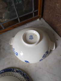 Dekschaal butterflij servies societe ceramique maestricht nr1
