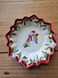 Villeroy&boch kerst schaaltje