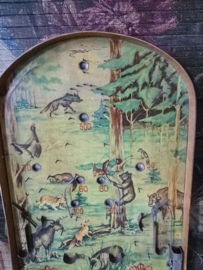Oud knikkerspel flipperspel