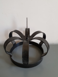 Zwarte stoere metalen kroon