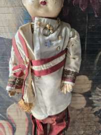 Antieke staande pop jongen ANJO