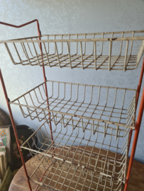 Retro tomado voorraadrek groenterek