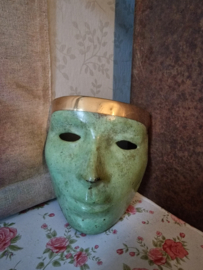 Bronzen masker