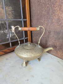Oude messing theepot India