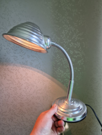 Vintage aluminium bureaulamp