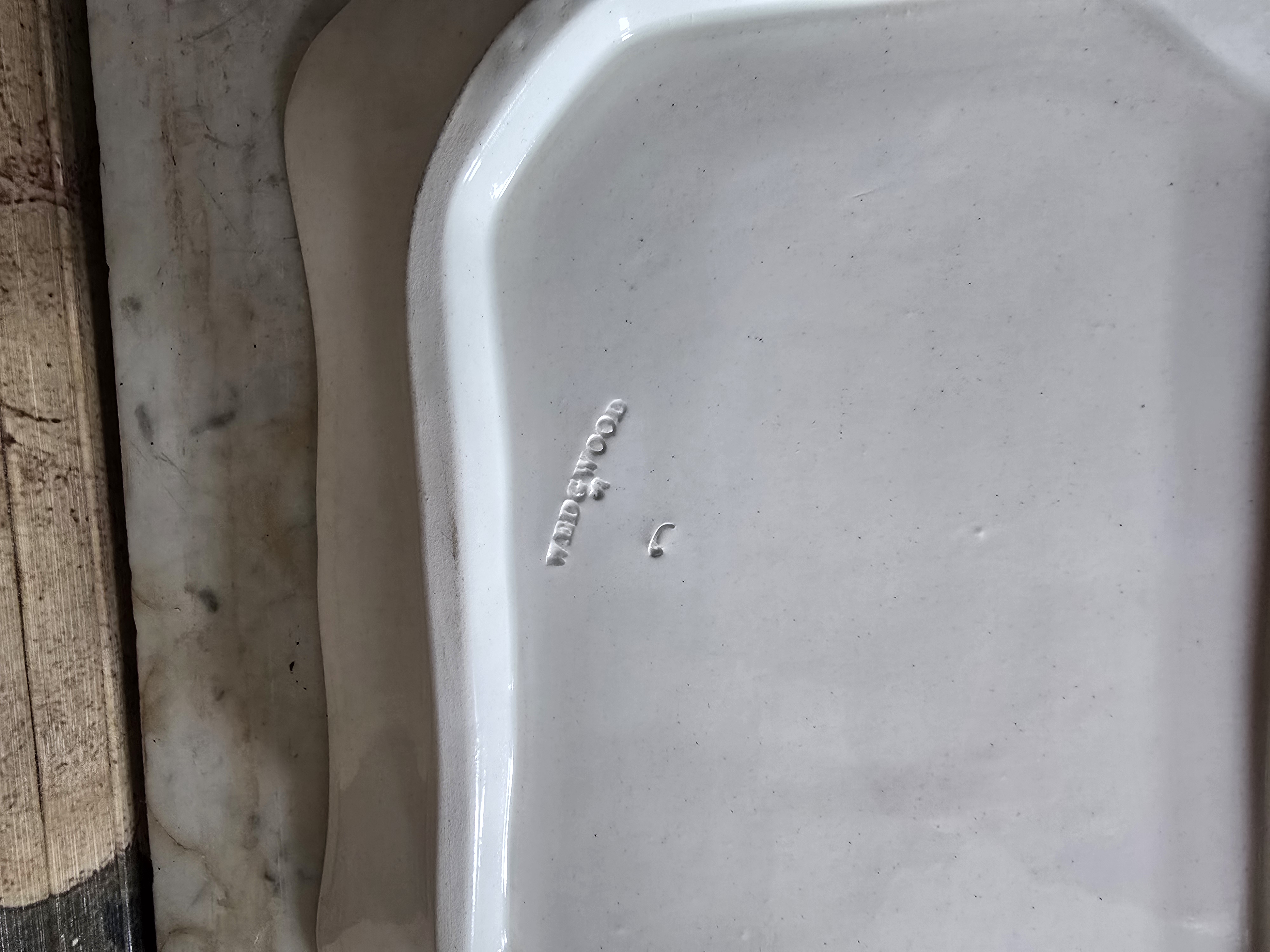 Antiek creamware fruittest wedgwood
