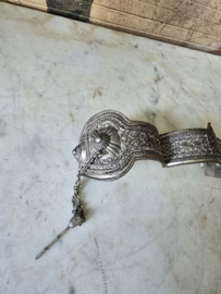 Verzilverde metalen Marokkaanse armband