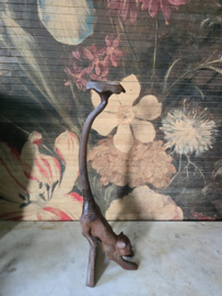 Gietijzeren waxinelicht houder kat