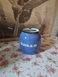 Lavendel emaille suiker bus