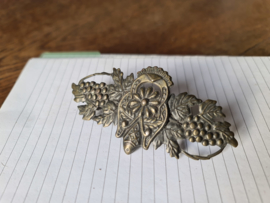 Brocante haarspeld druiventros